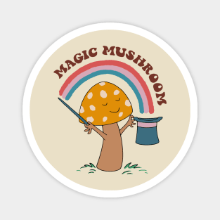 Magic Mushroom Magnet